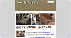 Desktop Screenshot of granite-countertop-info.com